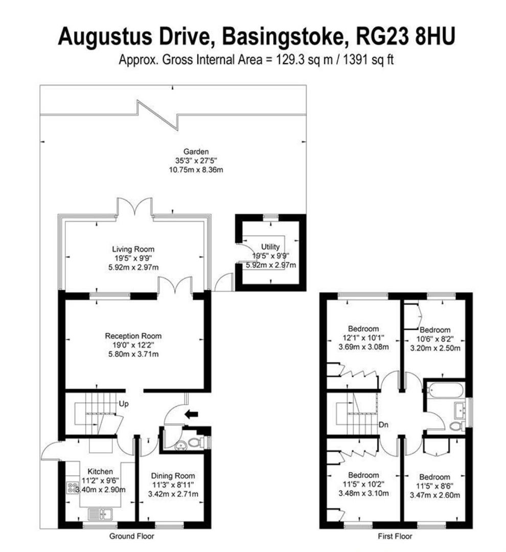 Property details for Augustus Drive, Roman Park Asking Price £450,000
